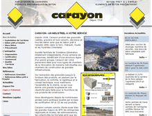 Tablet Screenshot of carayon.com